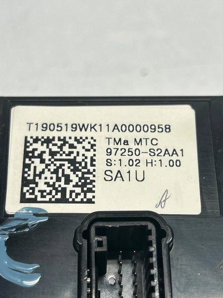 2020 HYUNDAI SANTA FE CLIMATE CONTROL HVAC AC MANUAL PANEL ASSEMBLY