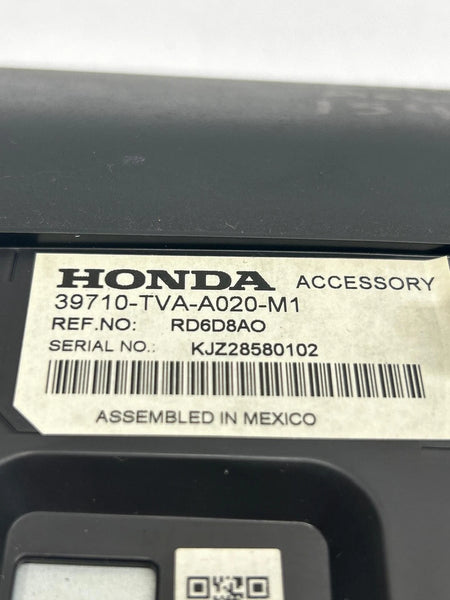2018 TO 2020 HONDA ACCORD RADIO AM FM DISPLAY SCREEN 7.0" ASSY OEM 39710TVAA020M1