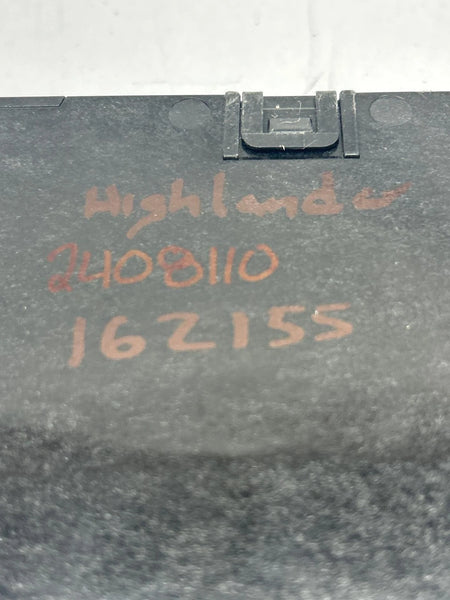 2019 TOYOTA HIGHLANDER HYBRID CONTROL MODULE UNIT ASSY