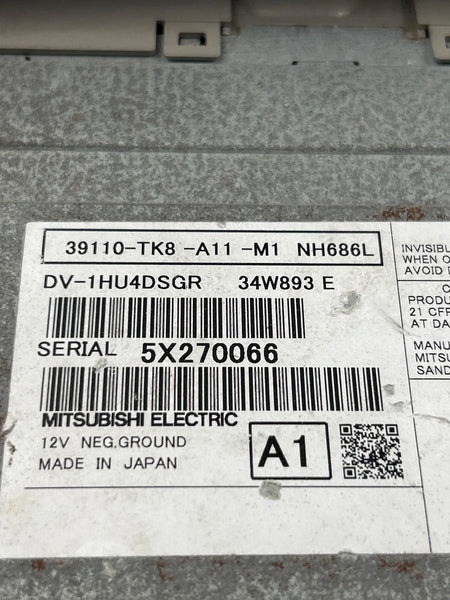 2014 TO 2017 HONDA ODYSSEY US MARKET RADIO AM FM PLAYER ASSY OEM 39110TK8A11