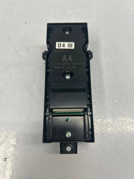 2020 TO 2022 TOYOTA COROLLA MASTER SWITCH FRONT DRIVER SIDE DOOR SEDAN OEM 8404012150