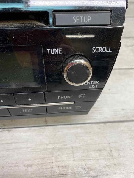 14 16 TOYOTA COROLLA RADIO DISPLAY SCREEN & RECEIVER NO NAVIGATION 8612002F60