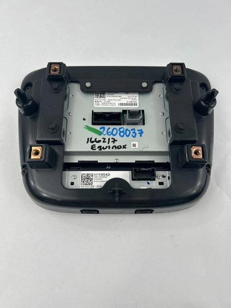 2019 TO 2022 CHEVROLET EQUINOX RADIO DISPLAY CONTROL PANEL ASSY OEM 84799542