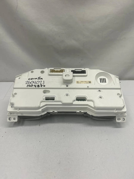 2020 TOYOA COROLLA INSTRUMENT CLUSTER SPEEDOMETER SEDAN MPH ASSY