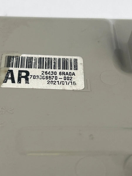 2021 2025 NISSAN ROGUE OVERHEAD CONSOLE ROOF DOOM LIGHT ASSY OEM 264306RA0A