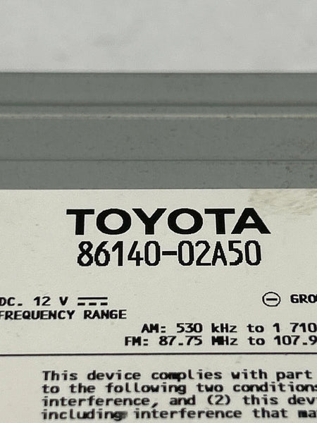 2020 TOYOTA COROLLA RADIO AM FM DISPLAY RECEIVER ASSY SEDAN