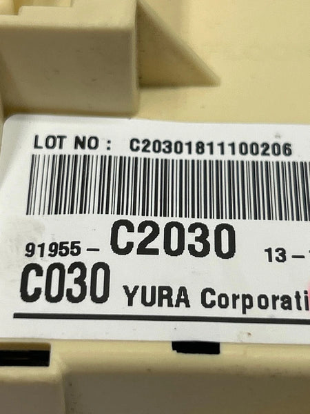 2019 HYUNDAI SONATA JUNCTION BOX CABIN FUSE RELAY BLOCK ASSY OEM 91955C2030