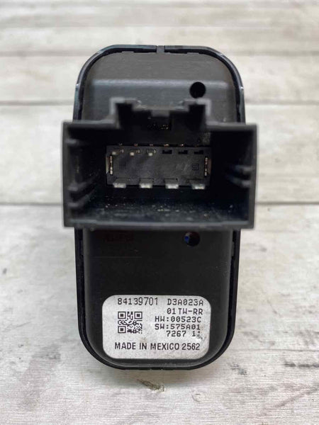 18 20 GMC TERRAIN TRASEIRO ESQUERDO JANELA PORTA INTERRUPTOR OEM 84139701