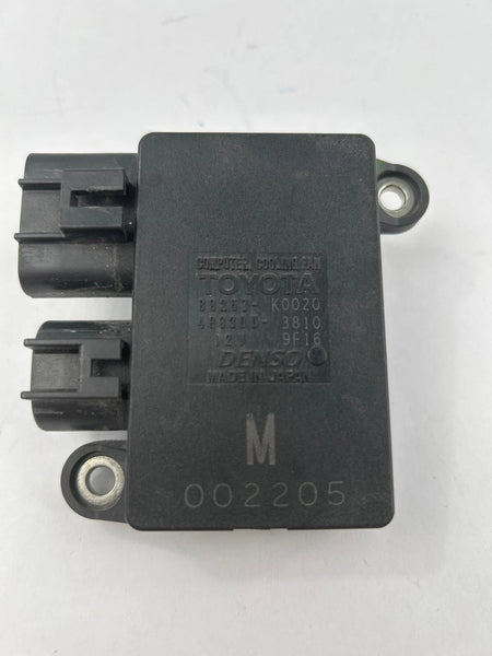 2022 TO 2025 TOYOTA COROLLA CROSS COOLING FAN CONTROL MODULE ASSY OEM 89257K0020