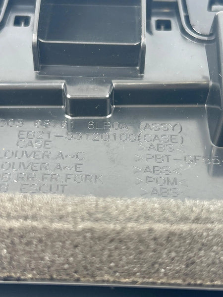 2022 NISSAN SENTRA AIR CONDITIONER VENT OUT LEFT ASSY OEM 687616LB0A