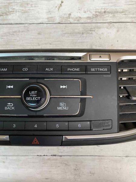 Receptor de radio AM/FM para Honda Accord 2013-2015, sedán, conjunto de radio, OEM 39100T2AA32