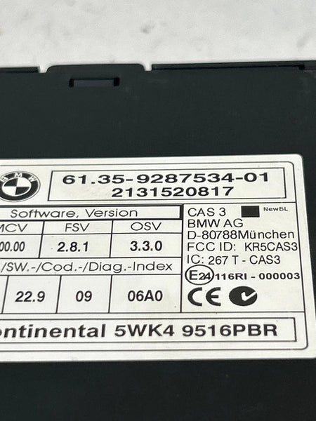 2012 2013 2014 2015 BMW X1 CENTRAL REMOTE LOCKING CONTROL MODULE UNIT ASSY