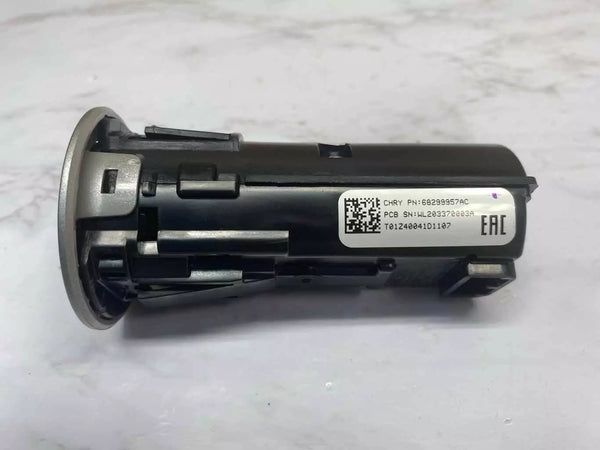 17 18 19 20 21 22 23 CHRYSLER PACIFICA INTERRUPTOR DE ENCENDIDO BOTÓN DE ARRANQUE Y PARADA CONJUNTO OEM 68299957AC