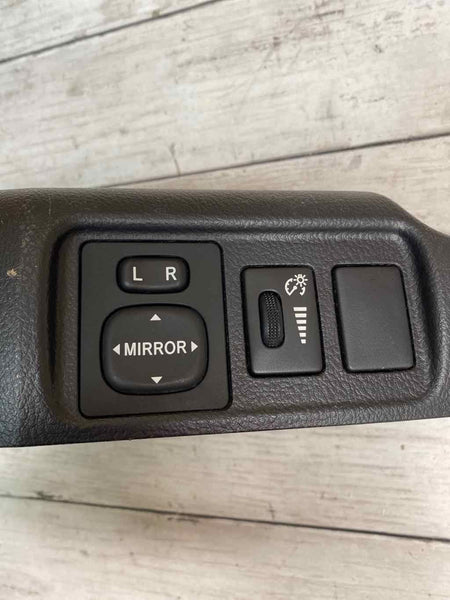 14 TOYOTA 4RUNNER MIRROR & DIMMER LIGHT SWITCH WITH COVER ASSY OEM 5544735010