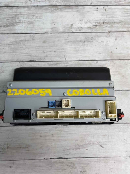 Toyota Corolla rádio AM FM 2020 sedan tela de exibição e receptor OEM 8614002A50