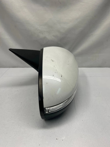 16 20 KIA OPTIMA DOOR MIRROR RIGHT SIDE MANUAL HEATED BLIND SPOT ASSY SWP WHITE