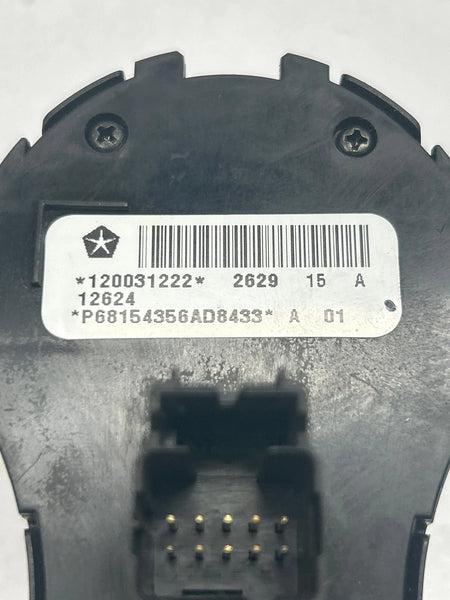 2020 JEEP CHEROKEE DASH MOUNTED HEADLIGHT SWITCH ASSY