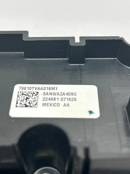 2018 TO 2020 HONDA ACCORD CLIMATE CONTROL HVAC PANEL LX SPORT TURBO OEM 79610TVAA016M1