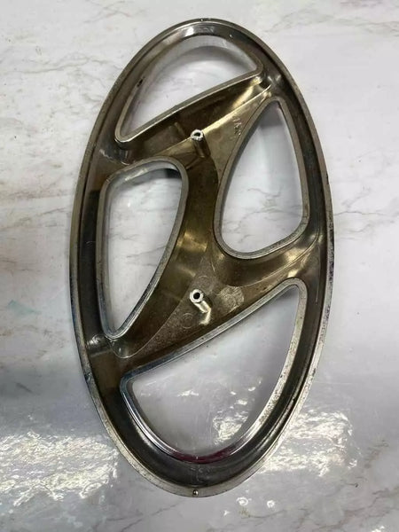 2018 HYUNDAI SANTA FE EMBLEMA DE LA PARRILLA EMBLEMA DE LA PARRILLA DELANTERA CONJUNTO DE ADORNO OEM