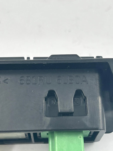 2021 NISSAN SENTRA DASH ECO MODE DIMMER & TRIP RESET SWITCH OEM 681RU6LB0A