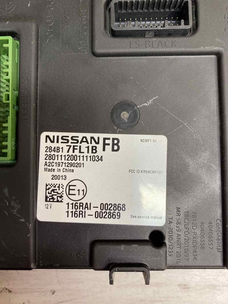 2019 2021 NISSAN ROGUE SPORT BCM BODY CONTROL MODULE ASSY OEM 284B17FL1B