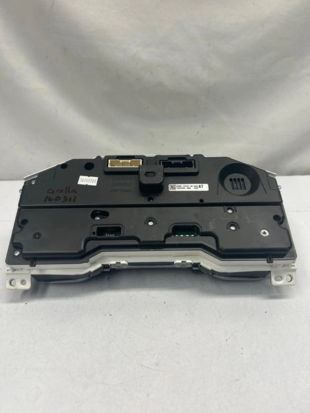 2021 2022 TOYOTA COROLLA INSTRUMENT CLUSTER SPEEDOMETER SEDAN ASSY 38K MILES MPH