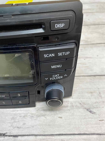12 14 HYUNDAI SONATA RADIO DISPLAY SCREEN & RECEIVER W/O NAVIGATION 961803Q700