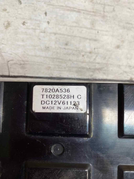 2017 MITSUBISHI MIRAGE HVAC AC TEMPERATURE CONTROL MODULE OEM 7820A536