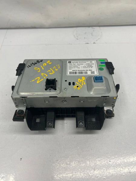 2012 2013 2014 2015 2016 CHEVY CRUZE RADIO AM FM DISPLAY VIN P ASSY
