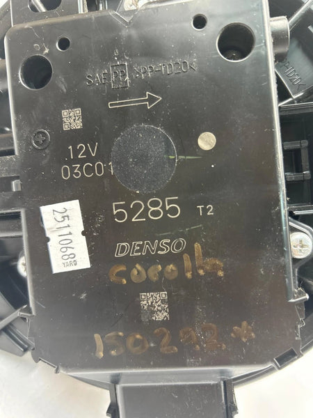 2020 TO 2025 TOYOTA COROLLA BLOWER MOTOR FRONT BLOWER MOTOR ASSY OEM 8710358080