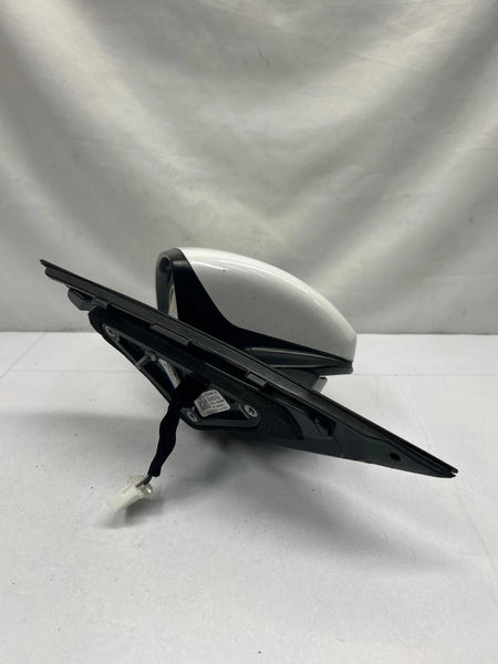 16 20 KIA OPTIMA DOOR MIRROR LEFT SIDE VIN 5 MANUAL HEATED BLIND SPOT WHITE SWP