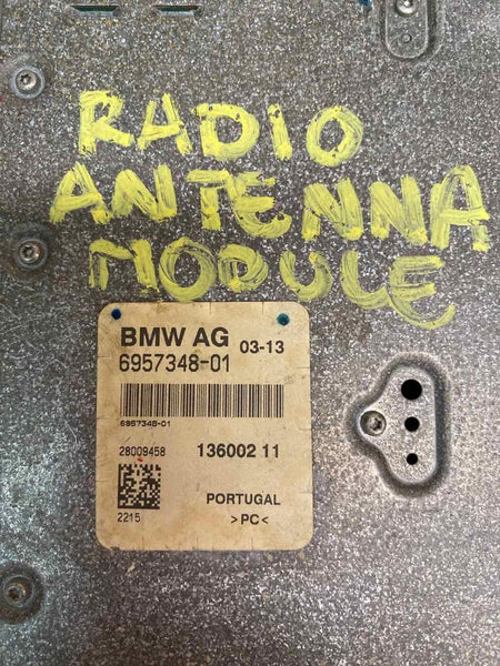 BMW 650I antenna fm 2014 rear right trunk lid antenna control unit OEM 695734801