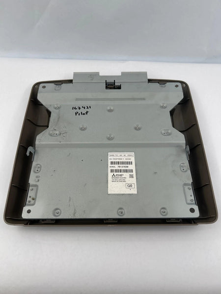 2016 TO 2018 HONDA PILOT EX-L OVERHEAD CONSOLE DISPLAY SCREEN ASSY OEM 39460TG7A01M1