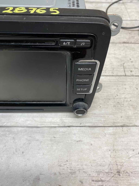 15 17 VOLKSWAGEN JETTA NO GLI DISPLAY SCREEN & RECEIVER ASSY OEM 1K0035188H