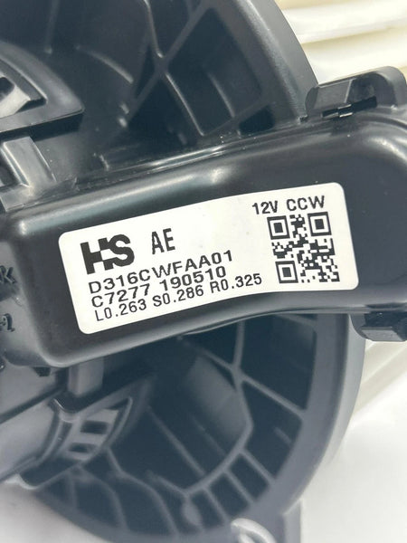 2019 2020 2021 2022 2023 2024 KIA FORTE BLOWER MOTOR ASSY OEM 97113G2000