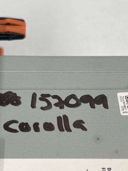 2022 TOYOTA COROLLA RADIO AM FM DISPLAY RECEIVER SEDAN ASSY