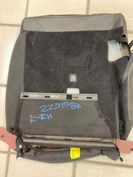 JEEP CHEROKEE 2019 ASIENTO TRASERO DERECHO SUPERIOR SOLO CUERO NEGRO OEM 42522094X9