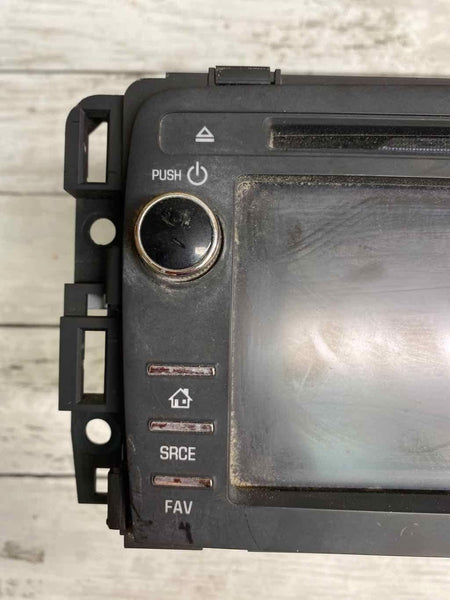 13 14 BUICK ENCLAVE RADIO AM FM RADIO TOUCHSCREEN & RECEIVER ASSY OEM 23441389
