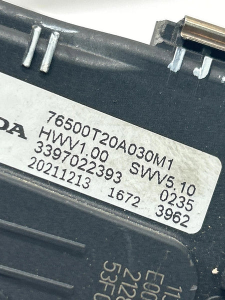 2022 HONDA CIVIC WIPER MOTOR HEADLAMP LEFT SIDE ASSY
