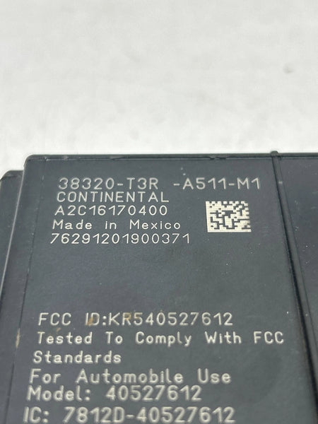 2020 ACURA ILX SMART KEYLESS ENTRY CONTROL MODULE UNIT