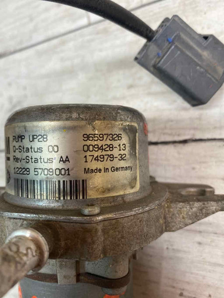 2012 2014 CHEVROLET SONIC POWER BRAKE AUXILIARY BOOSTER VACUUM PUMP OEM 96597326