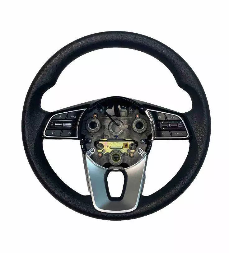 Volante Kia Optima 19 20 s/ couro s/ híbrido preto OEM 56100D4FC0WK
