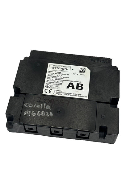 2021 TO 2023 TOYOTA COROLLA TELEMATICS CONTROL MODULE UNIT ASSY OEM 8674106092