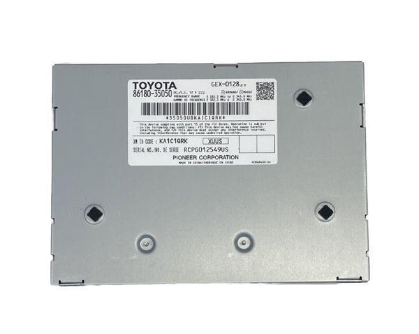 Conjunto de receptor de radio satelital para Toyota 4Runner (mercado estadounidense) 2010-2013 OEM 8618035050