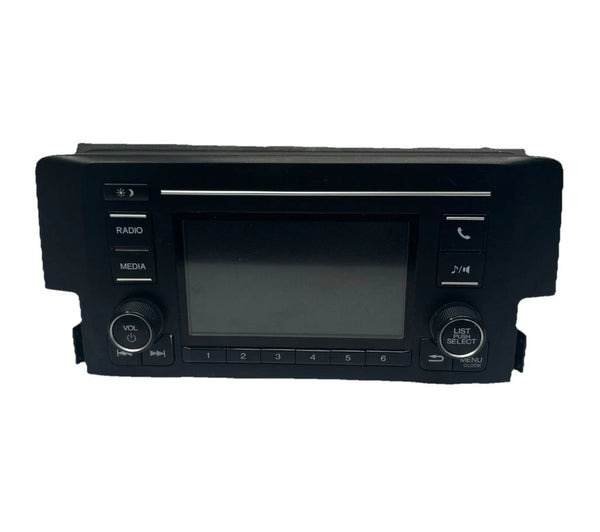 2019 2020 2021 HONDA CIVIC RADIO AM FM RECEIVER SEDAN LX ASSY OEM 39100TBAA41