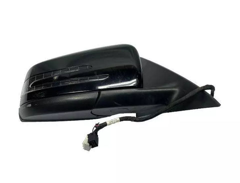 16 17 18 19 MERCEDES CLA250 DOOR MIRROR RIGHT SIDE BLIND SPOT BLACK OEM 2468200642