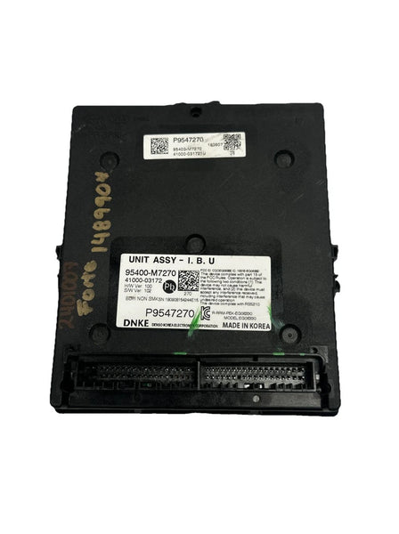 2019 TO 2021 KIA FORTE BODY CONTROL MODULE UNIT US MARKET ASSY OEM 95400M7270