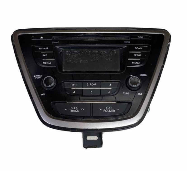 HYUNDAI ELANTRA SEDÁN 2013 1.8L US CONJUNTO DE RECEPTOR DE RADIO OEM 961703X155