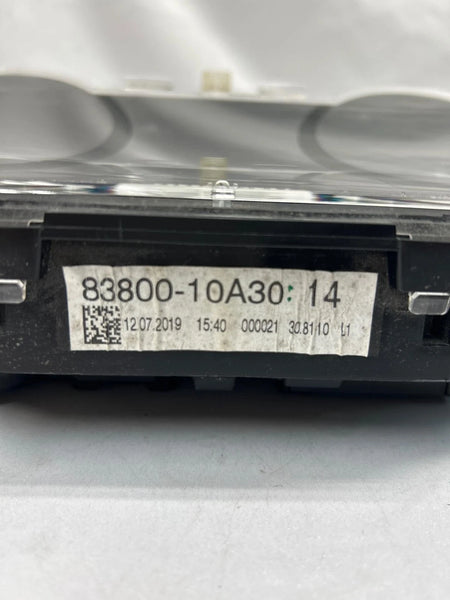 2019 TOYOTA CHR INSTRUMENT CLUSTER SPEEDOMETER ASSY OEM MPH 8380010A30 70K MILES