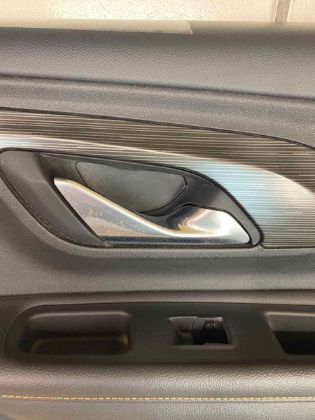 Moldura de panel de puerta GMC Terrain 2018, parte trasera derecha, cuero negro, OEM 84320346
